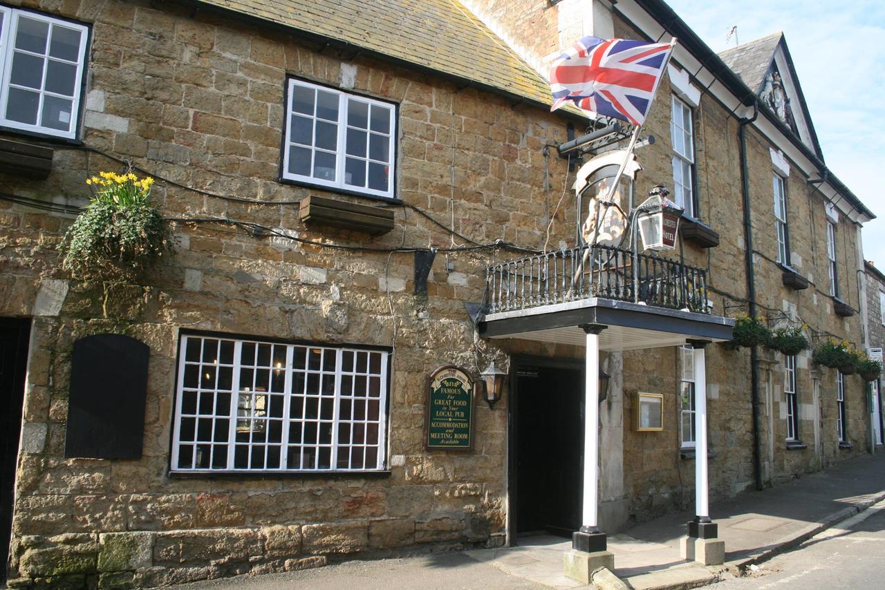 The Ilchester Arms Hotel Abbotsbury Esterno foto